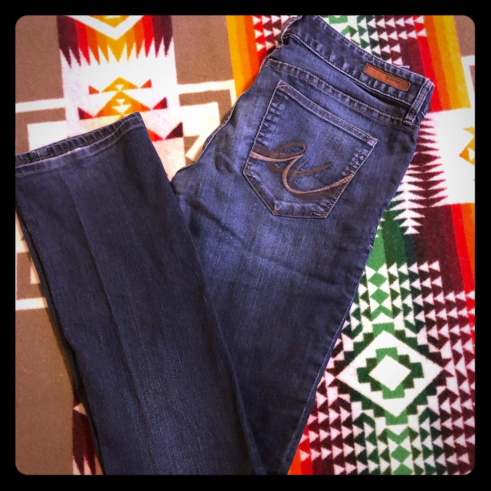 Express Jeans Barely Boot